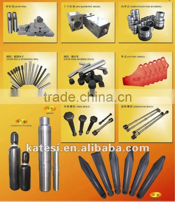 Excavator Hydraulic Breaker parts