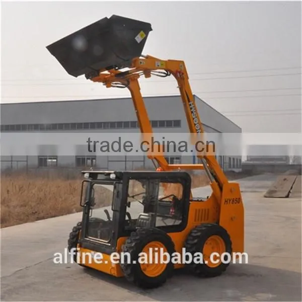 Factory price reliable quality HY850 mini skid loader
