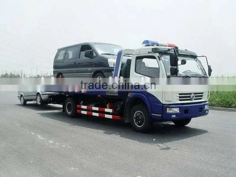 Multifunctional Dongfeng Duolika 4x2 road wrecker truck