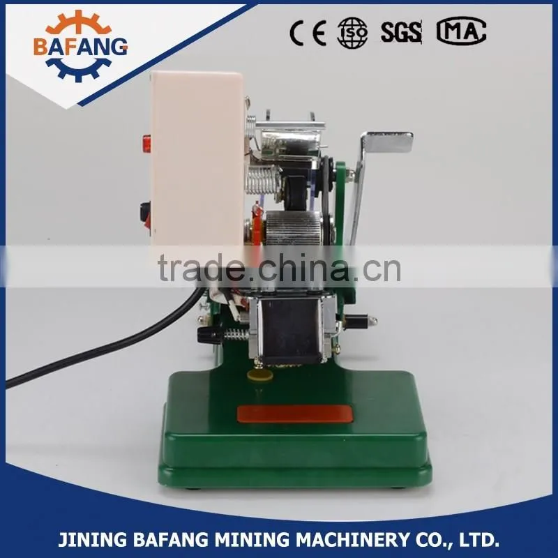 2017 Manual Hot Code Printer color ribbon printer