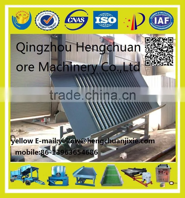 Light duty ISO standard Gold recovery gold mining NEW 6-S shaking table