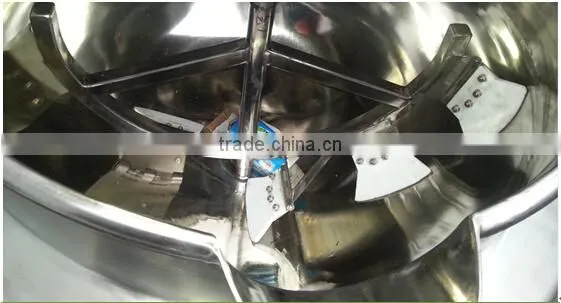300L steam heating jacketed kettle cooking kettle