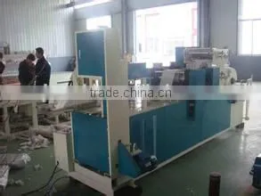 Two color napkin making machine paper production machinery