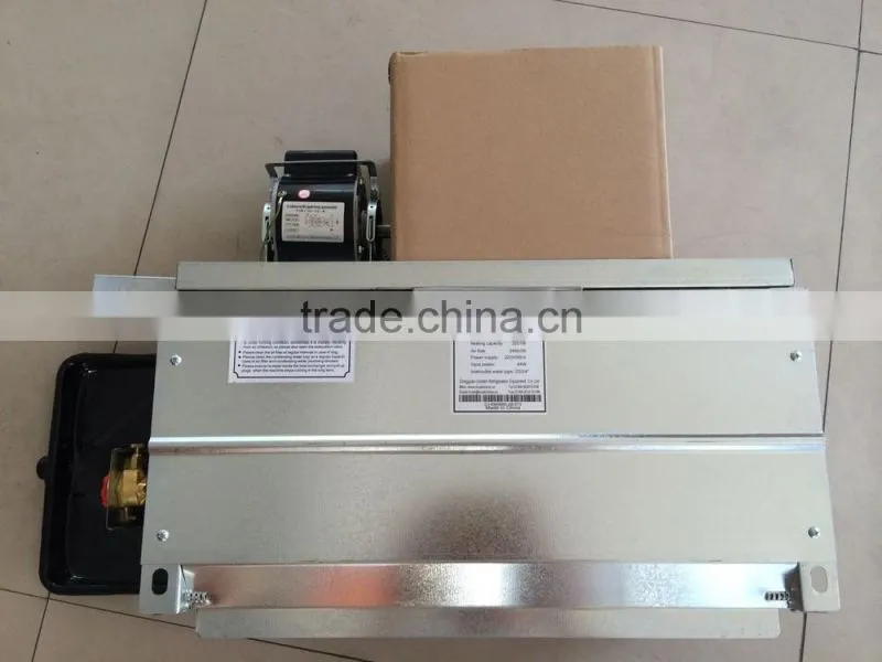 water ceiling fan coil unit horizontal concealed fan coil unit