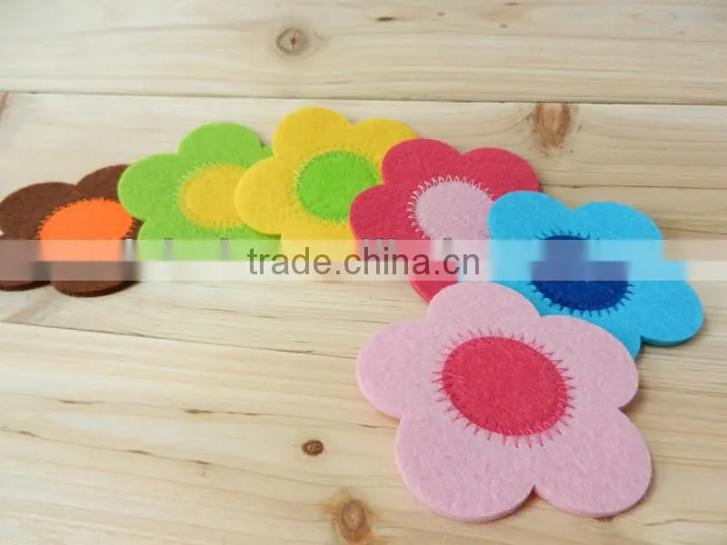 Colored felt pad for the cup