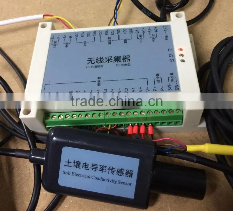 Widely used in greenhouse industrial soil salinity sensor