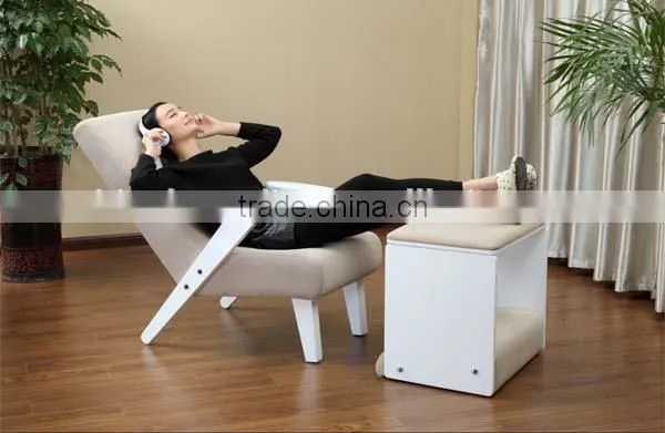 Leisure Relax Chair with Computer Desk, Living Room Furniture