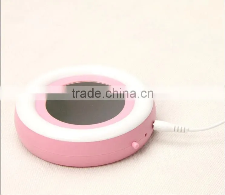 Winter USB Gadget Silicone Cup Mat, Rainbow Colorful Design USB Heat Warmer Coaster, Gift USB Cup Warm Coaster For Wholesale