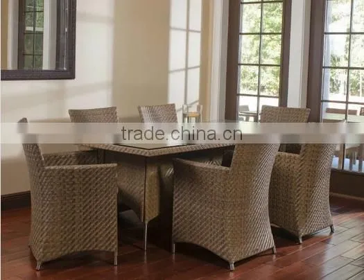 2017 Simple design strong chaise synthetic rattan modern armless chairs