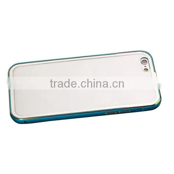 4.7-inch mobile phone bumper & transparent rear plate back cover for iPhone6