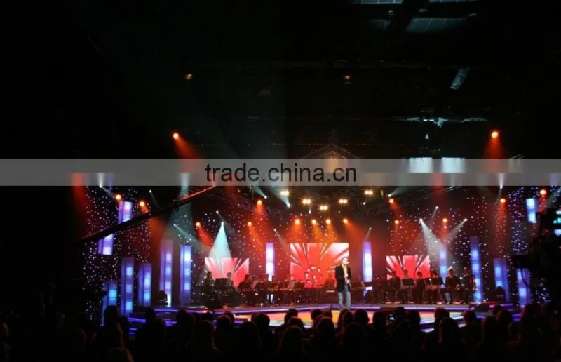 White fireproof Velvet cloth white wedding backdrop led star curtain