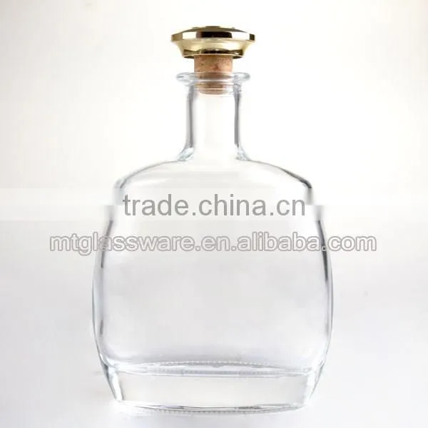 24oz high-grade whiskey decanter with lid crystla wine glass bottle