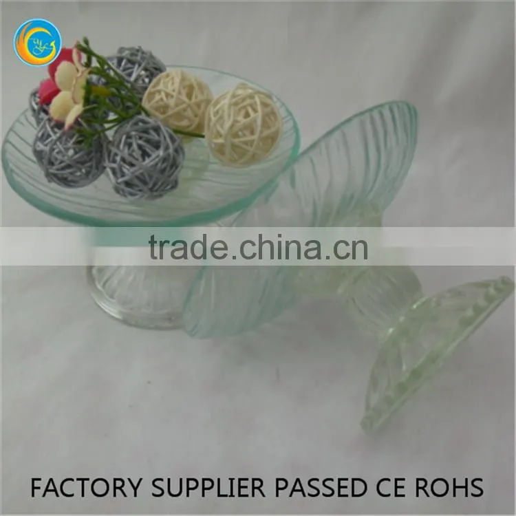 Cheap glass plate flowers