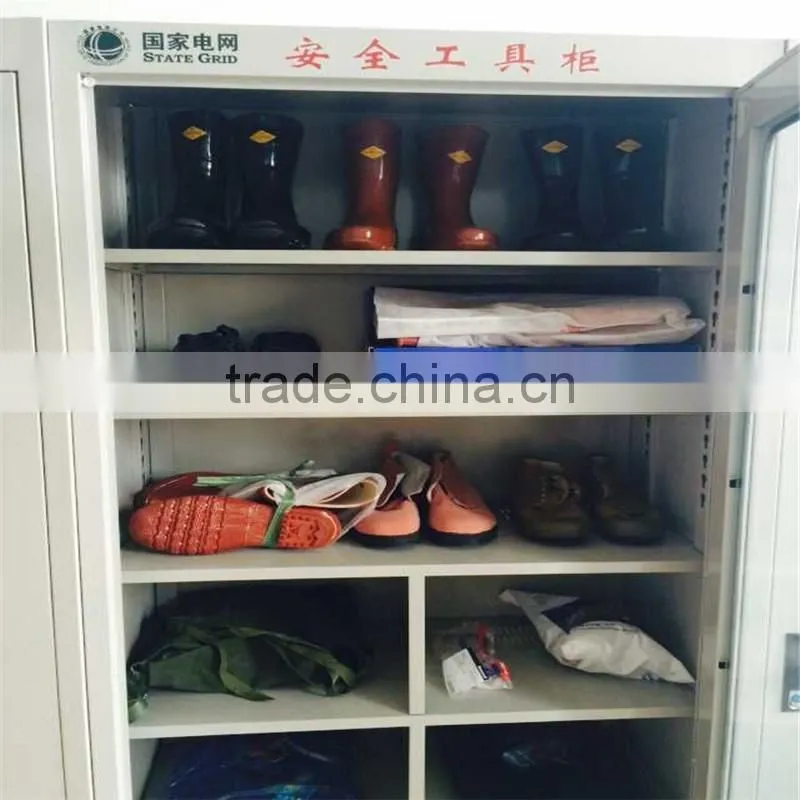 Welded Construction Gray Steel Storage Cabinets