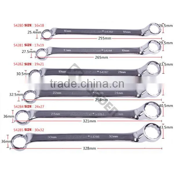 Professional Commercial Electric Hand 6 Point Cr-v Ring Spanner Tools