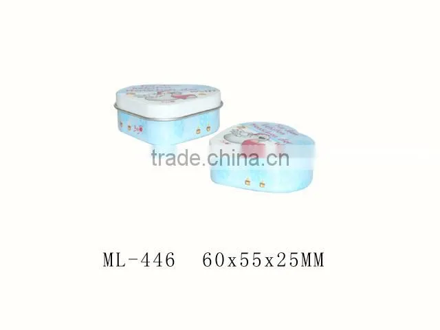 Heart Tin, Heart Box, Heart Tin Case