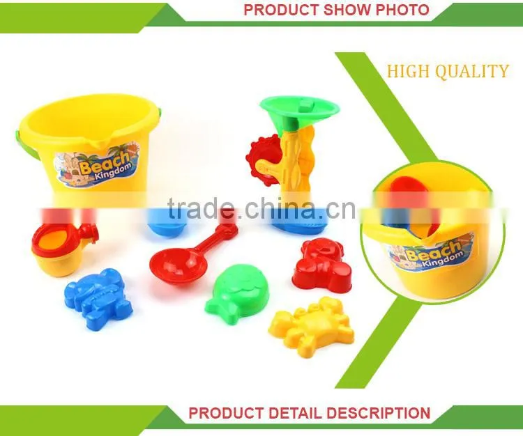 Wholesale children outdoor toys small beach cheap plastic bucket