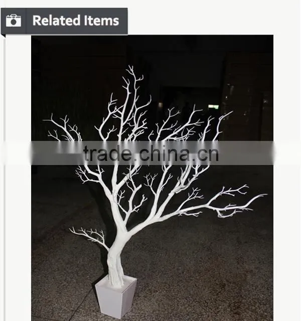 Artificial jewelry hanging centerpiece dry tree branch for wedding decoration supply and showcase decoration