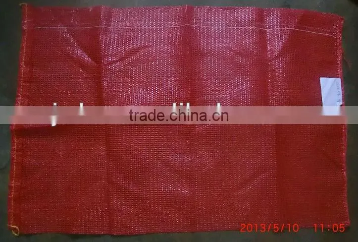polypropylene vegetables bags, tubular mesh sacks, supplier wholesale