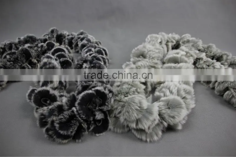 High Quality Knitted Rex-Rabbit Scarf