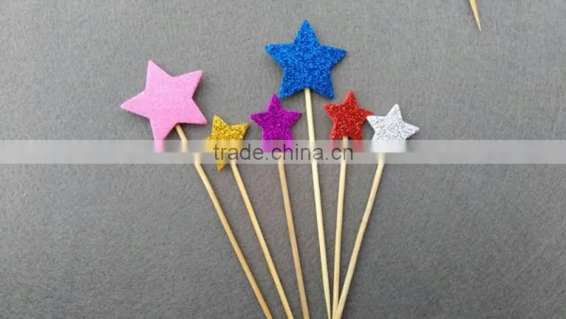 bamboo Crown decoration food pick