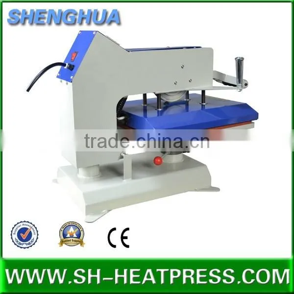2016 new arrival cheap price swing heat press transfer machine from Dongguan Shenghua