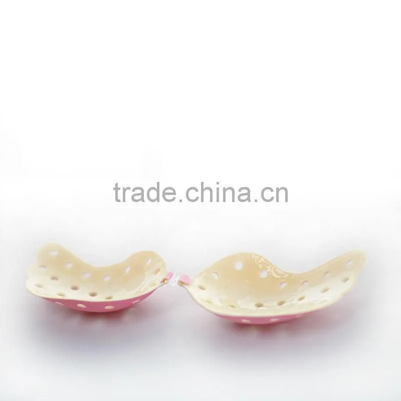 Push up A/B/C/D sizes ladies sexy invisible silicone bra