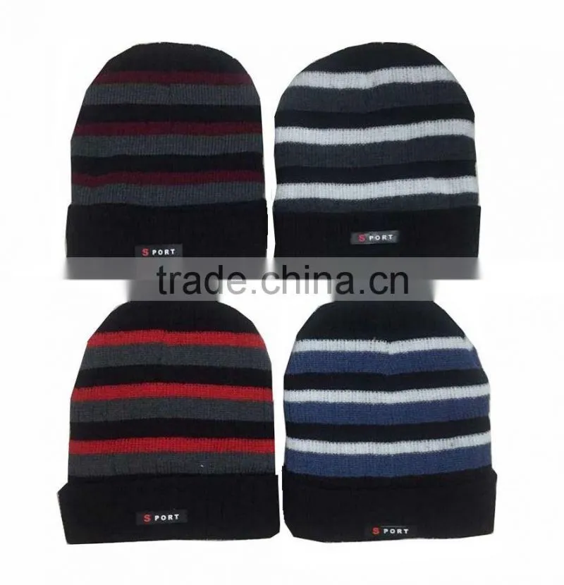 good quality 100%polyester cheap winter hat