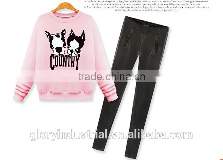 Crew neck all over print custom hoodies