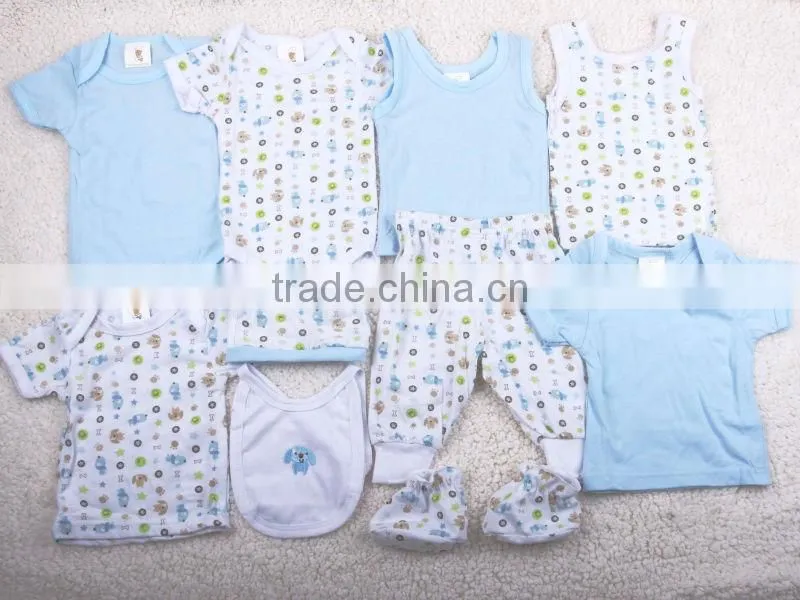 10pcs baby gift set/baby wear/baby clothes/baby garments