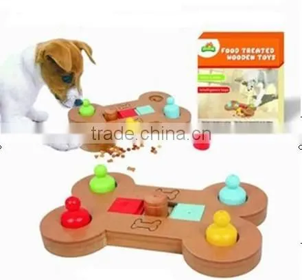 New Design Pet IQ Toy Wooden Pet Toy