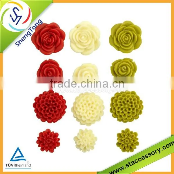 high quality resin flower pot,resin rose flower