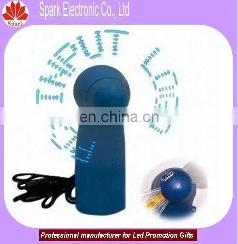led programmable message fan