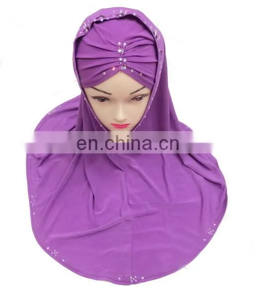Hijabs Islamic Scarf Shemagh Fashion Scarf In Blue
