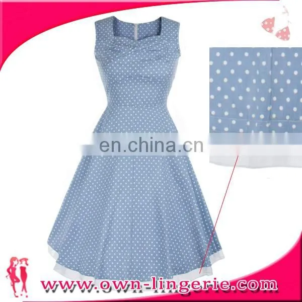 Floral Women Dress swing dress OEM/ODM cheap pinup rockabilly dresses wholesale factory
