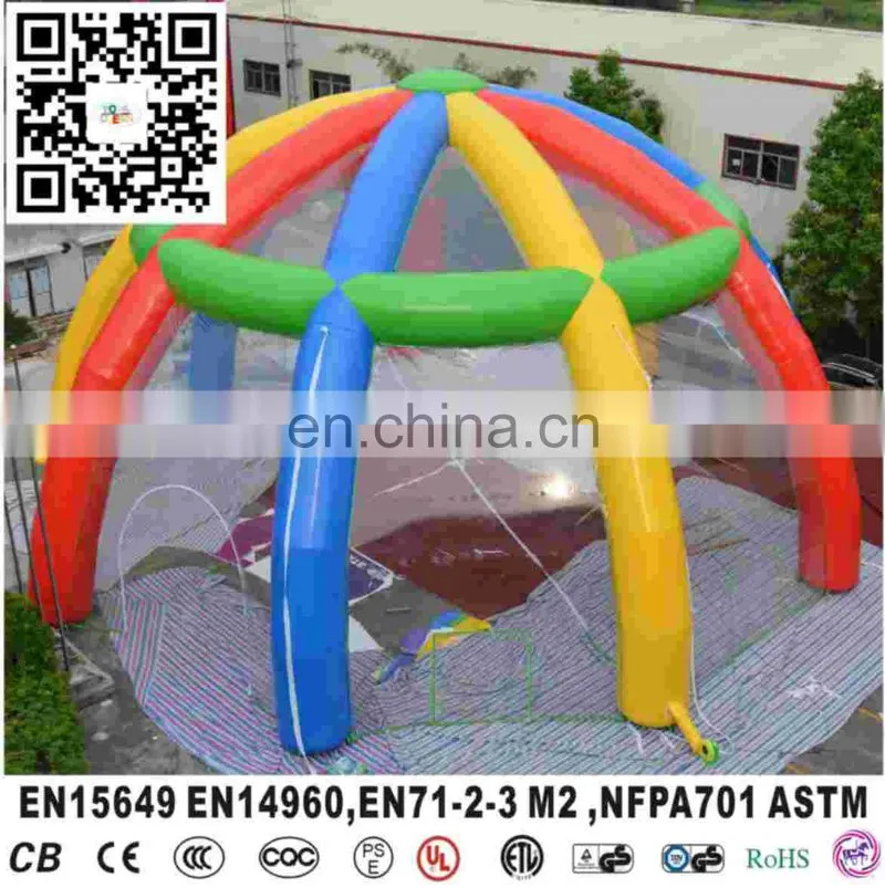 colorful inflatable dome party tent inflatable trade show tent for event