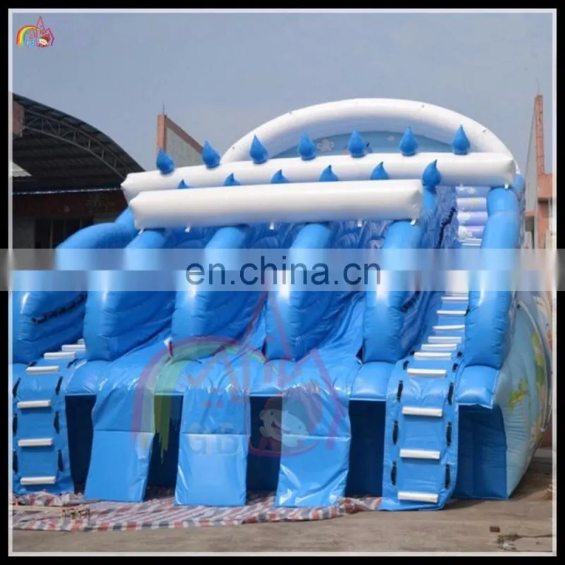new design giant inflatable water slide , water park equipment , water park slides for sale