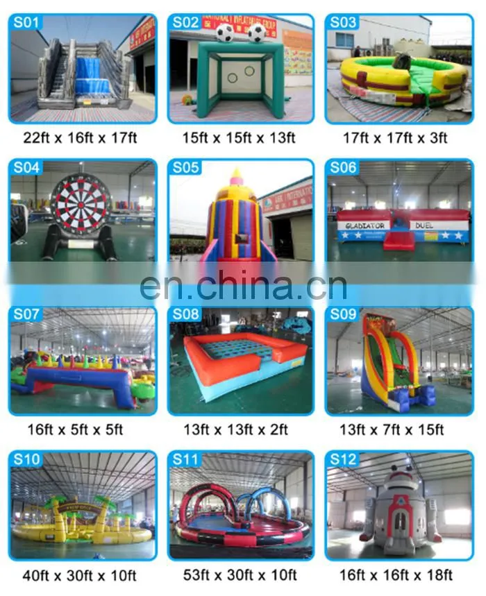 2016 Aier Inflatable gladiator joust sticks,inflatable games for kids or adults
