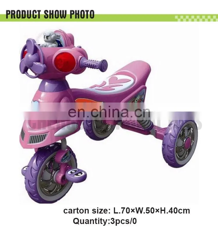 New design kids motorcycle bike pedal tricycle for kids