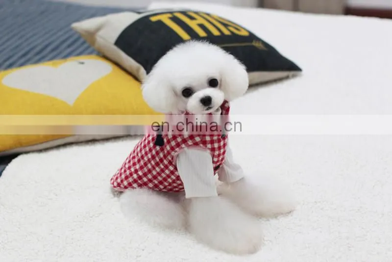 Elinfant classical cage pet dog cloth dog padded clothes
