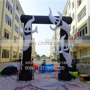 Oxford cloth halloween ghost arch inflatable