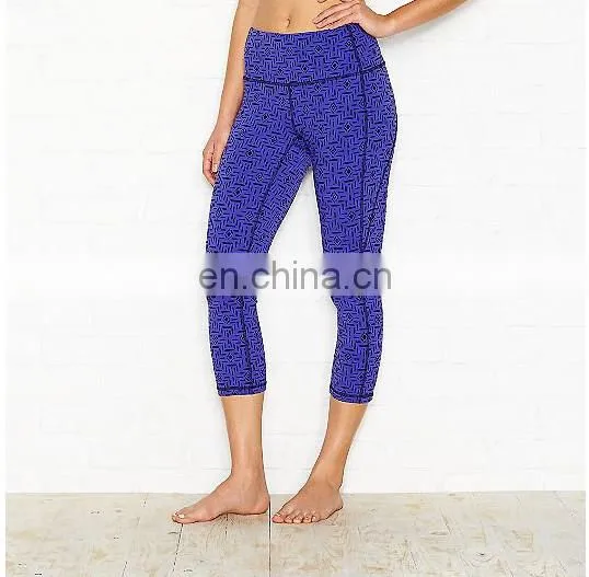 Yihao trade assurance Wholessle New fashion gym women's sportswear legging Perfect Core Capri Legging