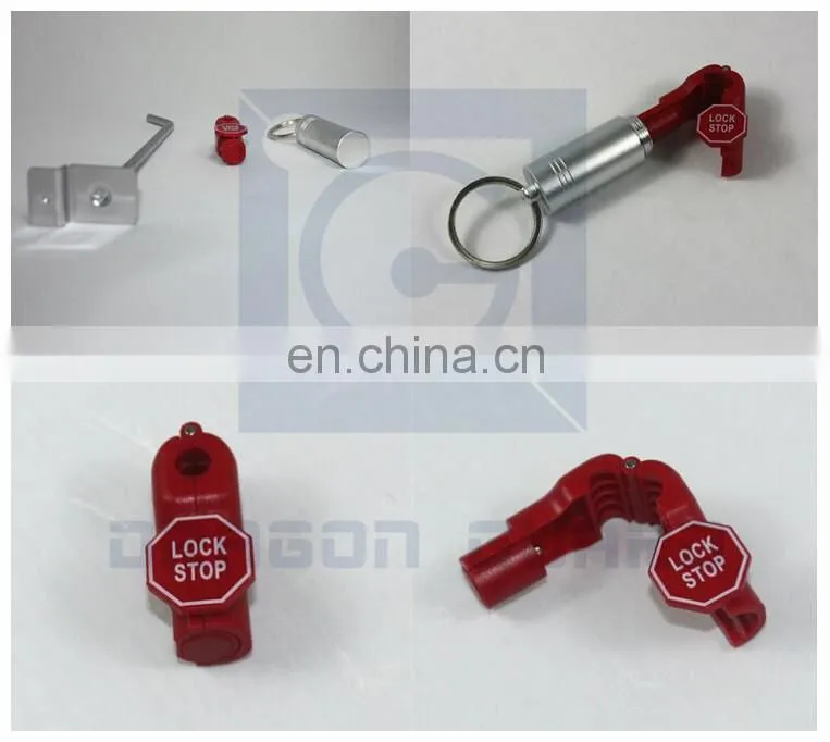 Magnetic stop lock for stem hooks, Display Security Hook Stop lock