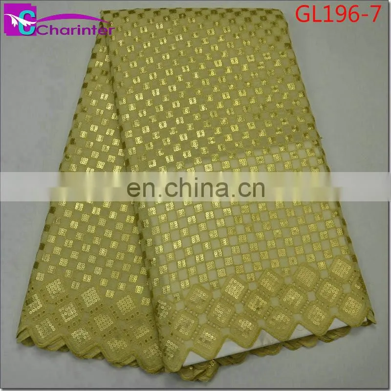 High quality african french organza lace GL196