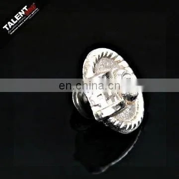 custom private brand name logo Clothes Metal Alloy Button For Jeans
