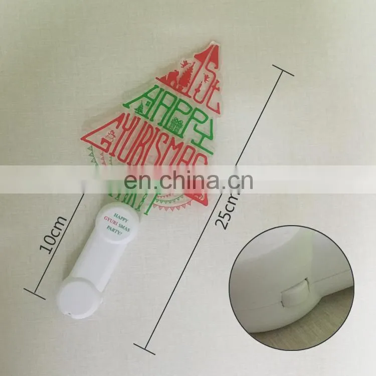 Wholesale price concert promotional colorful flashing LED acrylic stick