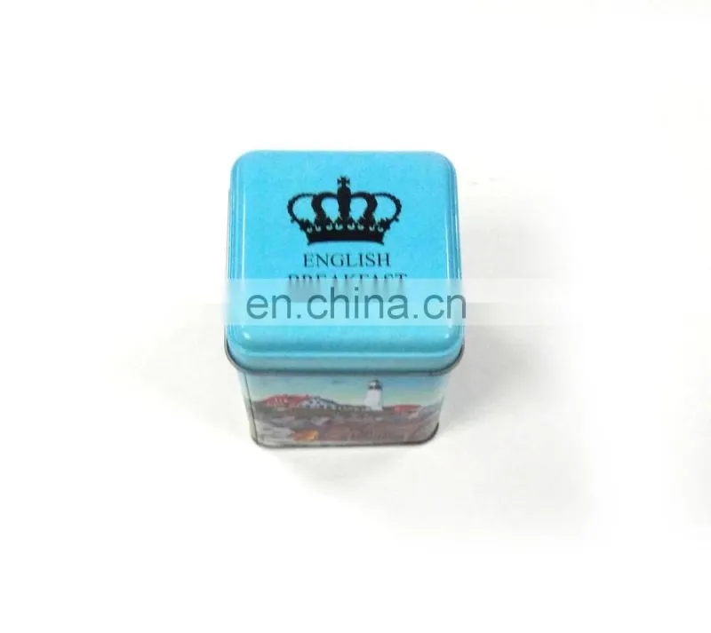 English breakfast tea tin box