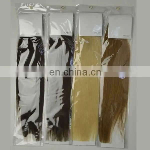Euro Straight 1 piece 100g Brazilian Blonde Hair Ponytails Real Hair
