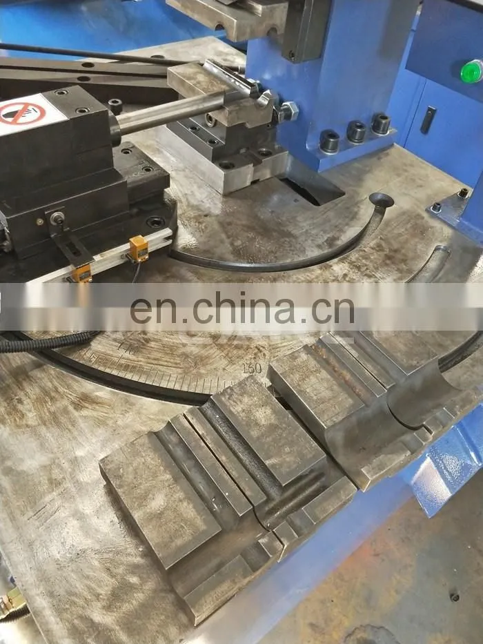 CH-60 Hydraulic horizontal type steel pipe tube end notching machine for good welding