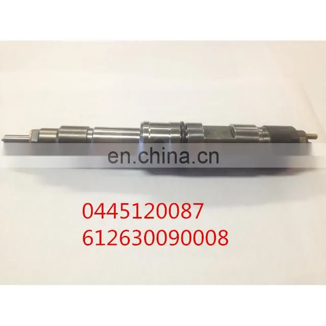 Hot selling Injector type assembly common rail fuel injector 0445120087 for WEICHAI WP10